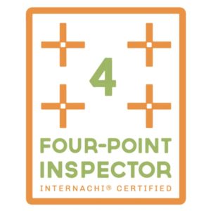 InterNACHI Certified Four-Point Inspector badge